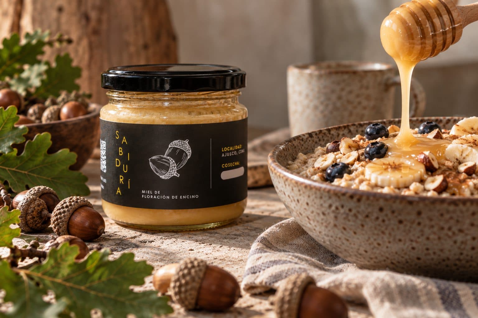 Miel de Encino · En tu desayuno