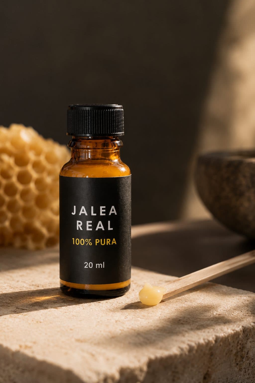Jalea Real · De cerca