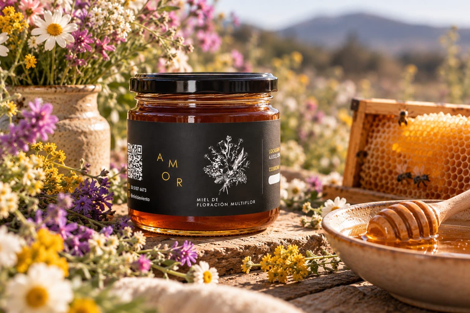 Miel Multiflor · Del campo a tu mesa